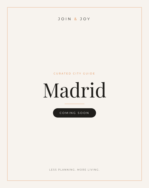 Madrid guide — coming soon