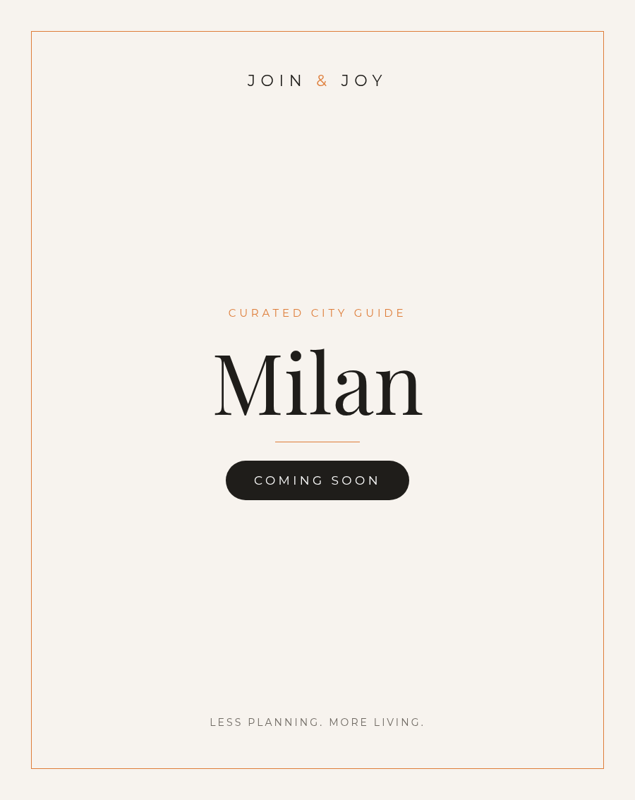 Milan guide — coming soon
